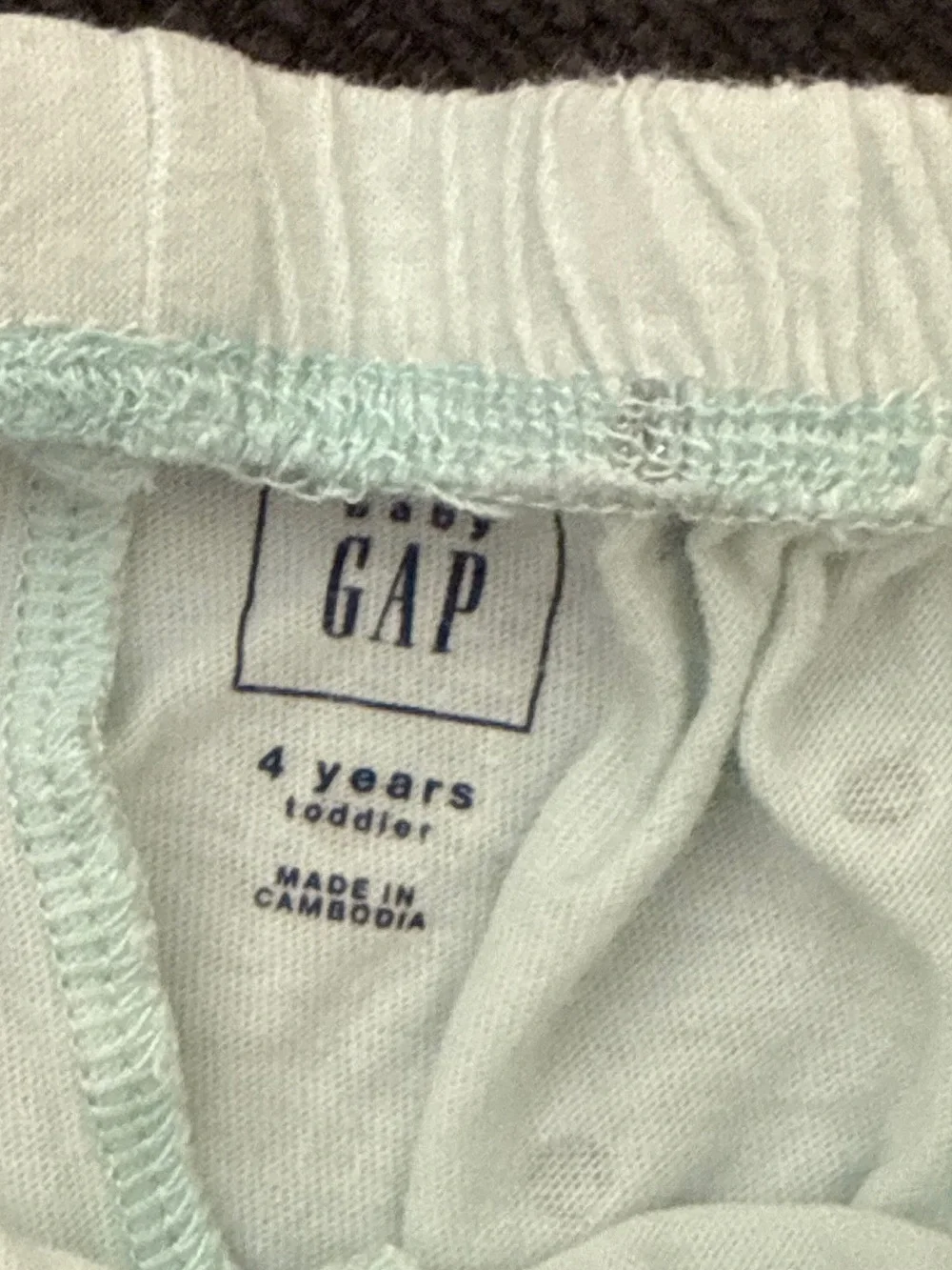 GAP Light Mint Green Polka Dot Bubble Shorts